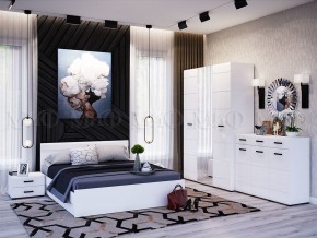НЭНСИ NEW СГ Кровать 1,6м в Стрежевом - strezevoi.mebel24.online | фото