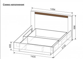 ОРЛАНДО Спальный гарнитур (модульный) в Стрежевом - strezevoi.mebel24.online | фото 7