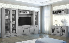 ОРЛЕАН Гостиная (модульная) серый в Стрежевом - strezevoi.mebel24.online | фото 1