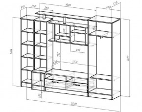 ОСКАР Гостиная (ЯШТ/ЯШС) в Стрежевом - strezevoi.mebel24.online | фото 2