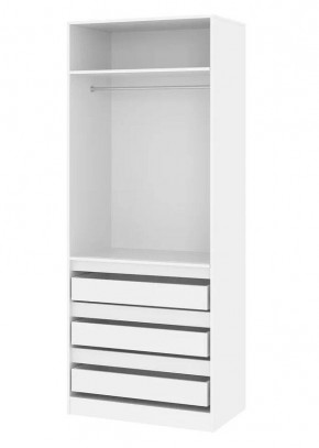 ПАРУС Шкаф 2-х ств. 800 в Стрежевом - strezevoi.mebel24.online | фото 2