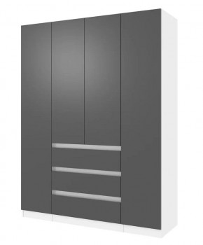 ПАРУС Шкаф 4-х ств. 1600 в Стрежевом - strezevoi.mebel24.online | фото 4