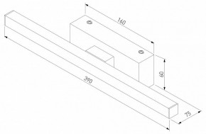 Подсветка для картины Elektrostandard Rino a061222 в Стрежевом - strezevoi.mebel24.online | фото 4
