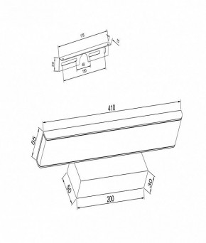 Подсветка для картины Maytoni Gleam MIR005WL-L16W в Стрежевом - strezevoi.mebel24.online | фото 4