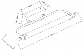 Подсветка для зеркала Maytoni Oculus MIR014WL-L12C3K в Стрежевом - strezevoi.mebel24.online | фото 3