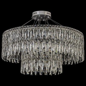 Подвесная люстра Arti Lampadari Ovindoli Nickel Ovindoli L 1.5.80+40.100 N в Стрежевом - strezevoi.mebel24.online | фото 3
