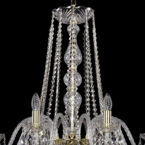 Подвесная люстра Bohemia Ivele Crystal 1402 1402/10/360/G в Стрежевом - strezevoi.mebel24.online | фото 4