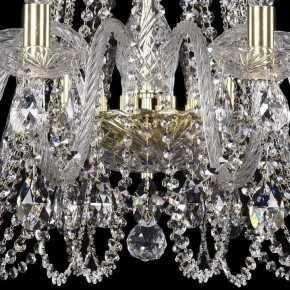 Подвесная люстра Bohemia Ivele Crystal 1402 1402/12/360/G в Стрежевом - strezevoi.mebel24.online | фото 3