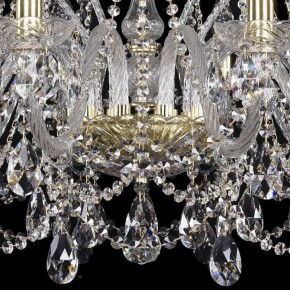 Подвесная люстра Bohemia Ivele Crystal 1411 1411/10/300/G в Стрежевом - strezevoi.mebel24.online | фото 3