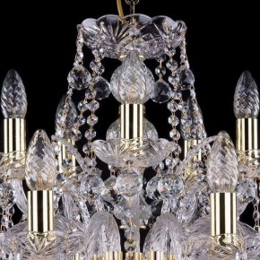 Подвесная люстра Bohemia Ivele Crystal 1411 1411/10+5/240/G/Balls в Стрежевом - strezevoi.mebel24.online | фото 4