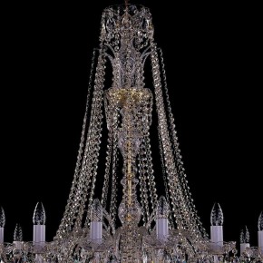 Подвесная люстра Bohemia Ivele Crystal 1411 1411/16/400/XL-115/G в Стрежевом - strezevoi.mebel24.online | фото 4