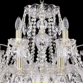 Подвесная люстра Bohemia Ivele Crystal 1411 1411/16+8/360/G в Стрежевом - strezevoi.mebel24.online | фото 4