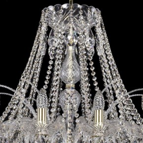 Подвесная люстра Bohemia Ivele Crystal 1411 1411/20/400/G в Стрежевом - strezevoi.mebel24.online | фото 4