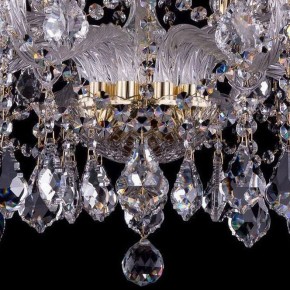 Подвесная люстра Bohemia Ivele Crystal 1413 1413/10+5/300/G/Leafs в Стрежевом - strezevoi.mebel24.online | фото 3
