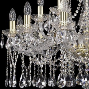 Подвесная люстра Bohemia Ivele Crystal 1413 1413/12+6/300/G в Стрежевом - strezevoi.mebel24.online | фото 2