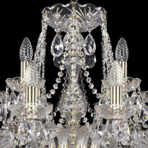 Подвесная люстра Bohemia Ivele Crystal 1413 1413/12+6/300/G в Стрежевом - strezevoi.mebel24.online | фото 4