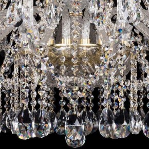 Подвесная люстра Bohemia Ivele Crystal 1413 1413/18/400/G в Стрежевом - strezevoi.mebel24.online | фото 2