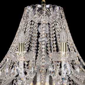 Подвесная люстра Bohemia Ivele Crystal 1413 1413/18/400/G в Стрежевом - strezevoi.mebel24.online | фото 4