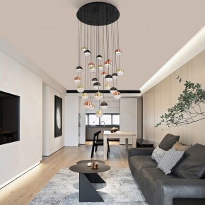 Подвесная люстра Favourite Luna 4371-27P в Стрежевом - strezevoi.mebel24.online | фото 3