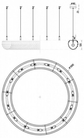 Подвесная люстра Favourite Monilibus 4015-15P в Стрежевом - strezevoi.mebel24.online | фото 5