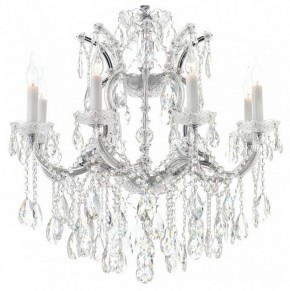 Подвесная люстра iLamp Diamond 6071-8 CR+CL в Стрежевом - strezevoi.mebel24.online | фото