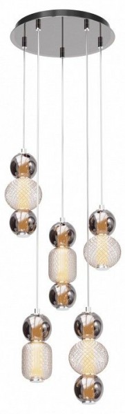 Подвесная люстра Maytoni Drop MOD273PL-L80CH3K в Стрежевом - strezevoi.mebel24.online | фото