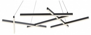 Подвесная люстра Maytoni Line MOD016PL-L80BK в Стрежевом - strezevoi.mebel24.online | фото