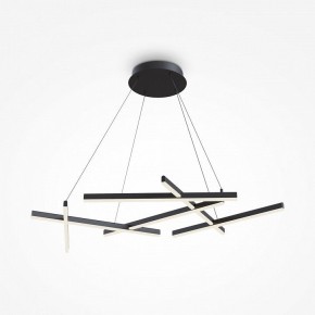 Подвесная люстра Maytoni Line MOD016PL-L80BK в Стрежевом - strezevoi.mebel24.online | фото 2