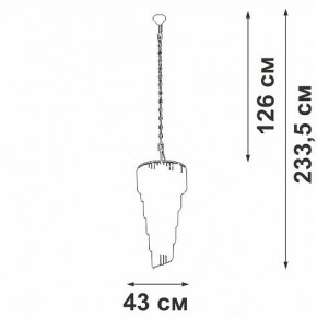 Подвесная люстра Vitaluce V5311 V5311-0/13 в Стрежевом - strezevoi.mebel24.online | фото 2