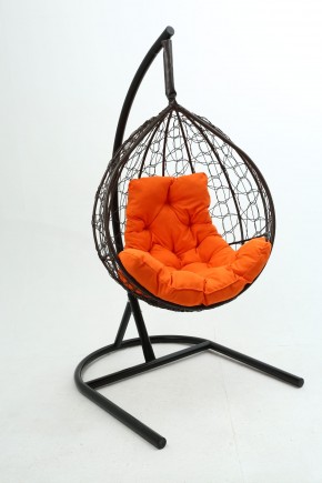 Подвесное кресло Бароло (коричневый/оранжевый) в Стрежевом - strezevoi.mebel24.online | фото