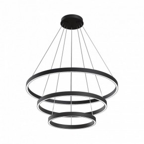 Подвесной светильник Maytoni Halo MOD058PL-L100BK в Стрежевом - strezevoi.mebel24.online | фото 3