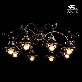 Потолочная люстра Arte Lamp Grazioso A4577PL-8CK в Стрежевом - strezevoi.mebel24.online | фото 3