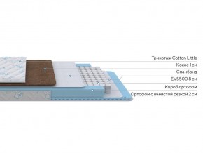 PROxSON Матрас Медвежонок (Cotton Little PROSON) 70x130 в Стрежевом - strezevoi.mebel24.online | фото 2