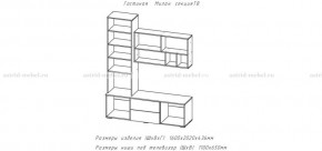 МИЛАН-1 Секция ТВ (ЦРК.МЛН.01 секция ТВ) в Стрежевом - strezevoi.mebel24.online | фото 2