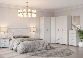 Шкаф 3-ств. с 2 ящ. "Сандра" в Стрежевом - strezevoi.mebel24.online | фото 2