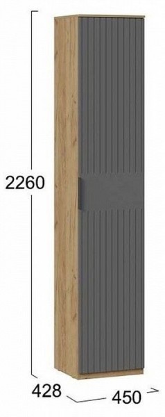 Шкаф для белья Хилтон Исп. 2 в Стрежевом - strezevoi.mebel24.online | фото 5