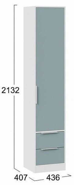 Шкаф для белья Марли в Стрежевом - strezevoi.mebel24.online | фото 5