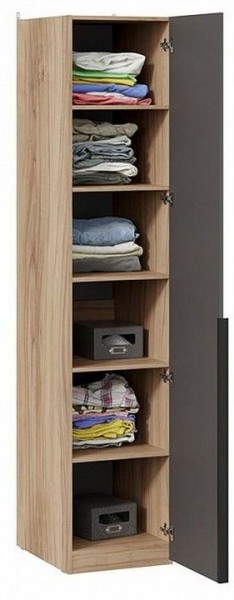 Шкаф для белья Порто СМ-393.07.001 в Стрежевом - strezevoi.mebel24.online | фото 4