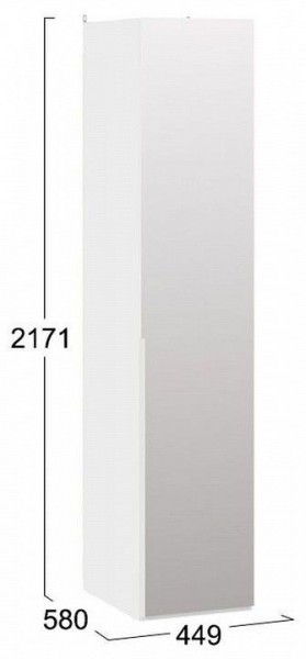 Шкаф для белья Порто СМ-393.07.002 в Стрежевом - strezevoi.mebel24.online | фото 4