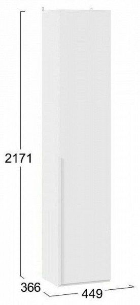 Шкаф для белья Порто СМ-393.07.211 в Стрежевом - strezevoi.mebel24.online | фото 12