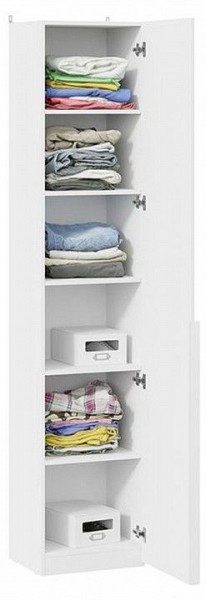 Шкаф для белья Порто СМ-393.07.211 в Стрежевом - strezevoi.mebel24.online | фото 3
