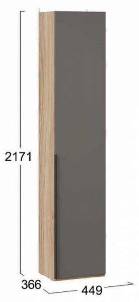 Шкаф для белья Порто СМ-393.07.211 в Стрежевом - strezevoi.mebel24.online | фото 12