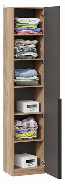 Шкаф для белья Порто СМ-393.07.211 в Стрежевом - strezevoi.mebel24.online | фото 3