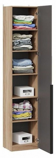 Шкаф для белья Порто СМ-393.07.212 в Стрежевом - strezevoi.mebel24.online | фото 3