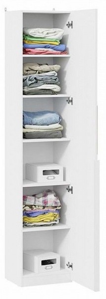 Шкаф для белья Порто СМ-393.07.212 в Стрежевом - strezevoi.mebel24.online | фото 3