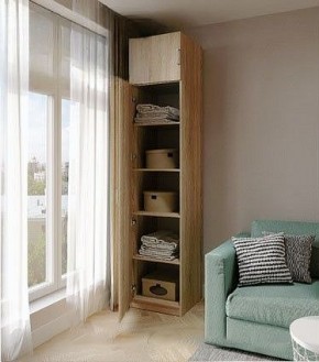 Шкаф для белья Село в Стрежевом - strezevoi.mebel24.online | фото 2