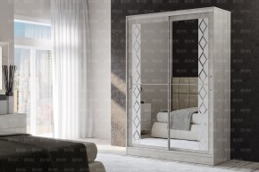 Шкаф-купе Флоренция 1,5 с 2 зеркалами в Стрежевом - strezevoi.mebel24.online | фото 1