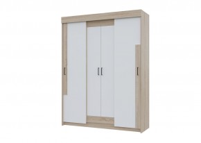 Шкаф-купе VICTOR (Сонома-Белый) в Стрежевом - strezevoi.mebel24.online | фото