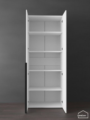Шкаф Linnea MHR-2-2 2050х800х510 (Белый-М 11.1.2) в Стрежевом - strezevoi.mebel24.online | фото 4