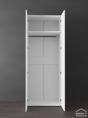 Шкаф Linnea MHR-2PO 2050х800х510 (Белый-М 11.1.1) в Стрежевом - strezevoi.mebel24.online | фото 4
